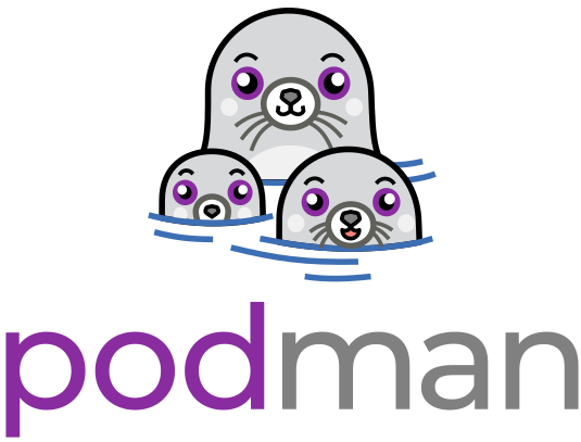 Podman (Pod Manager) logo