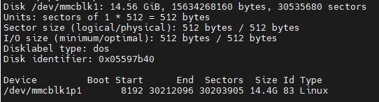 Banana Pi M5 fdisk