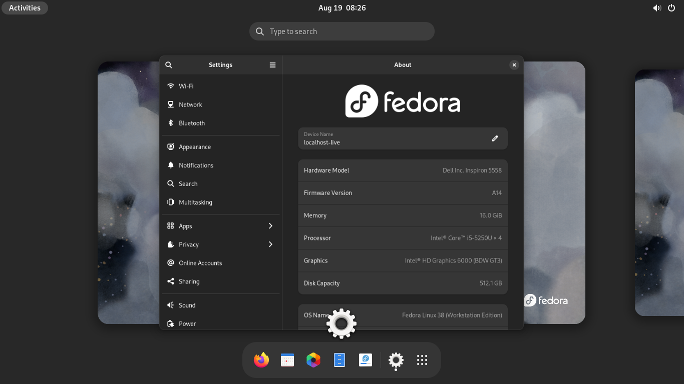 Fedora Workstation
