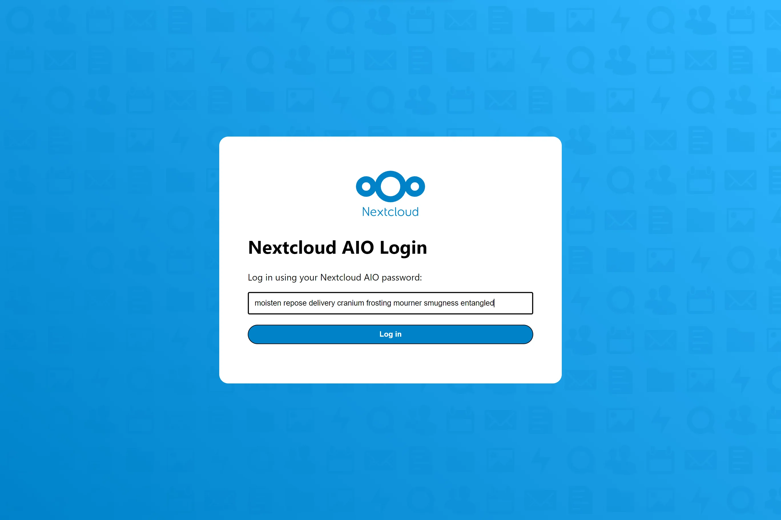 Nextcloud All-in-One