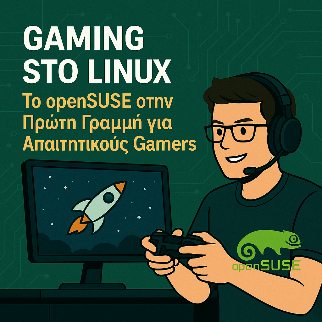 Gaming στο Linux: Το openSUSE στην Πρώτη Γραμμή για Απαιτητικούς Gamers