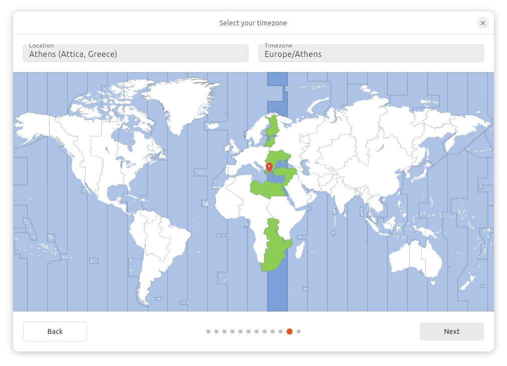 Ubuntu Install Time Zone