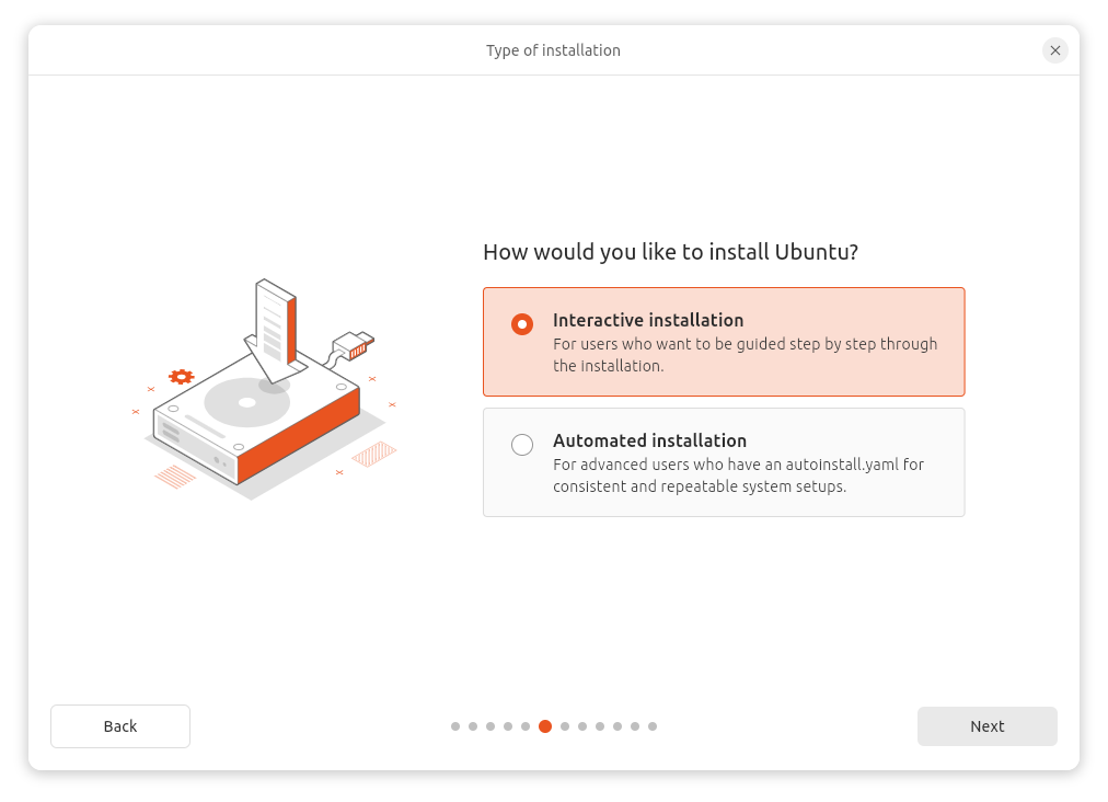 Ubuntu Install Interactive or Automatic