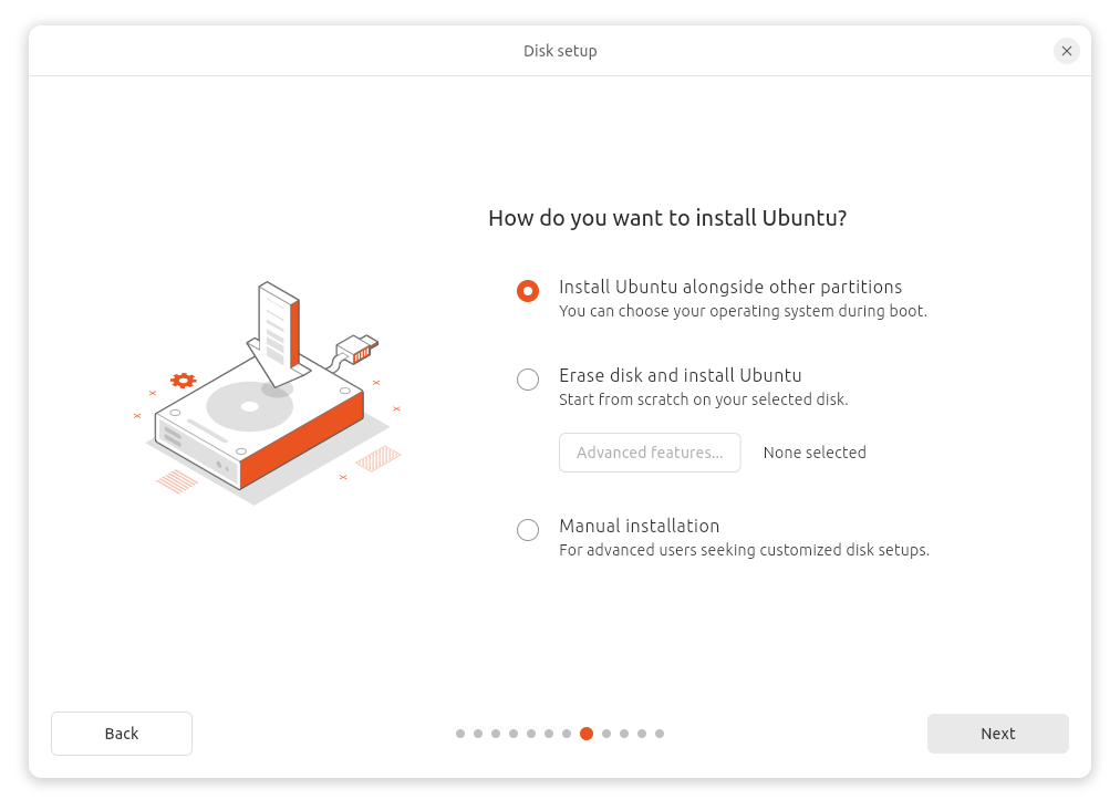 Ubuntu Install partitions